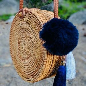 Handwoven  Ratten Bag